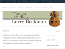 Tablet Screenshot of larrybeekman.com